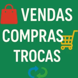 Venda e troca de animais e objetos.
