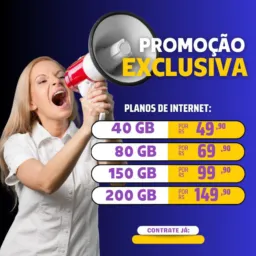 Internet ilimitada e voz📲
