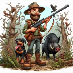🐗🦌Caça é Pesca Caf🎣🐟