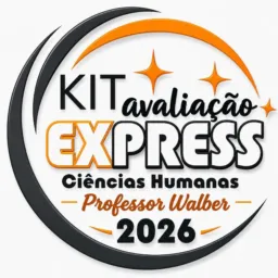 Kit Avaliação EXPRESS - Ciências Humanas 2026📝 Professor Walber 🫱🏻🫲🏼