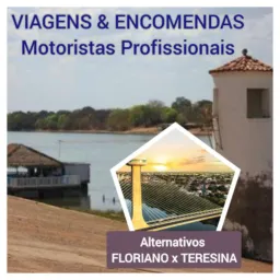 VIAGENS & ENCOMENDAS (FLORIANO À TERESINA) MOTORISTAS PROFISSIONAIS