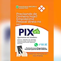 EMPRÉSTIMOS NO PIX ✅