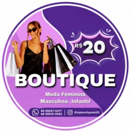 Boutique de R$ 20,00 ✨ Grupo 3