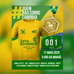 QUEM NÃO CORRE🏃CAMINHA😉🚀