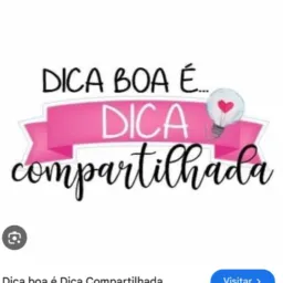 Dica BOA, é dica COMPARTILHADAu