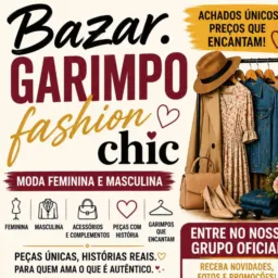 Bazar Garimpo Fashion Chic👗👖👠👟