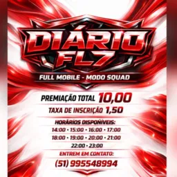 DIÁRIO FL7 | PRÉ INSCRIÇÃO 02