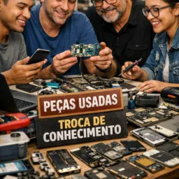 Grupo de Técnicos em Celulares