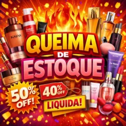 Queimao de estoque Natura e Avon