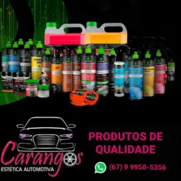 Carangos Produtos de estética automotiva.