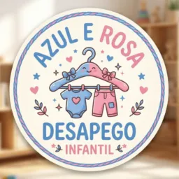 Azul e Rosa Desapego Infantil 🛍️ Alterosa