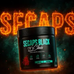 Grupo de Ofertas Secaps Black chá detox