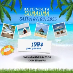 Excursão Salinas Sumaúma 2025 🌅🌊⛅️🍻