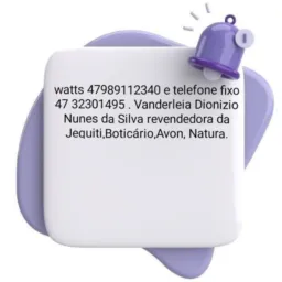 Vendas natura Avon Jequiti Boticário Vanderleia Dionizio RIFAS,SACOLAS PREMIADAS