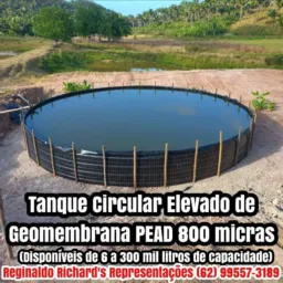 💦 *Rifa de 01 Bolsão de Geomembrana 50 mil litros (800 micras)*
💰R$100,00 cada cota