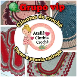 🧶Grupo Vip Clientes de crochê,  Peças a pronta entrega