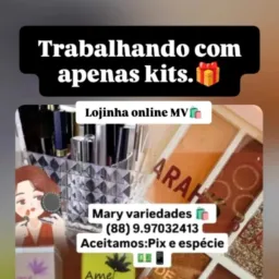 Mary variedades kits presentes.🛍️☺️