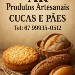 AR PRODUTOS ARTESANAL  PÃES  E CUCAS retirada no local..