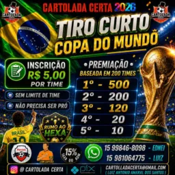 TIRO CURTO COPA DO MUNDO🎯
