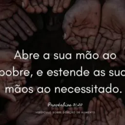 Doações pra pessoas carentes