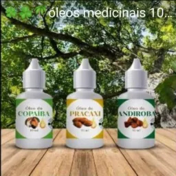 Óleos naturais medicinais100 %Puro