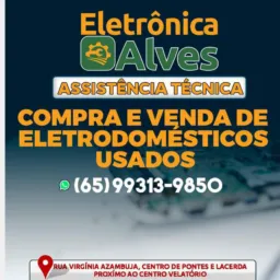 Compras e vendas.ELETRONICA ALVES