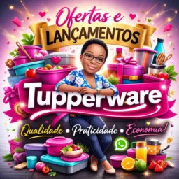 Liquidação e ofertas Tupperware