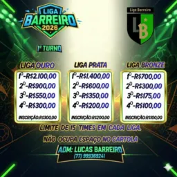 LIGA BARREIRO 1° TURNO