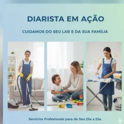 Diaristas em ação ✅