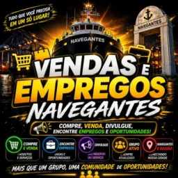 💳💰 VENDAS E EMPREGOS NAVEGANTES 💸💸