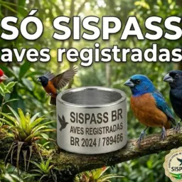 SÓ SISPASS,SÓ REGISTRADO,AVES, AGUAS LINDAS, DF e ENTORNO
