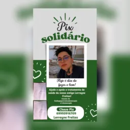 Pix solidário Lorrayne