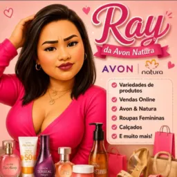 RAY DA AVON & NATURA VARIEDADES DE PRODUTOS