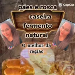 Pães e rosca caseira de fermento natural 😍 direto do forno pra sua mesa 🙏🥰