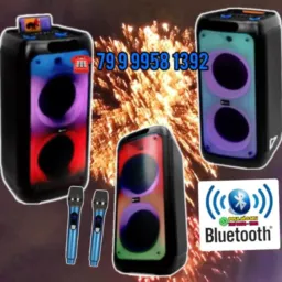 SOM, MICROFONES, ACESSÓRIOS