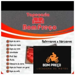 🏍️🛋️Tapeçaria e locadora bom preço 🛋️🛏️