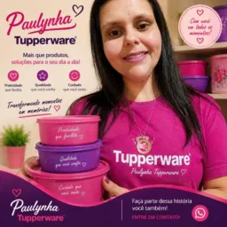 Paulinha Tupperware rifas e promoções 🥰🍀🌹