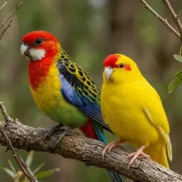 Roselas & Kakariki - Brasília & Goiás 🦜