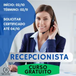 RECEPCIONISTA👩‍💻👨🏻‍💻 02/10 - R