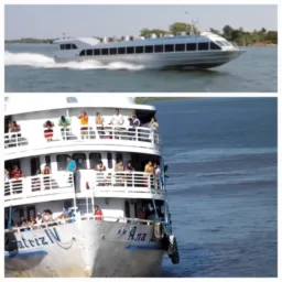 ⚓🛳️Embarcações de Barcos e Lanchas do Rio Solimões🛳️🚤