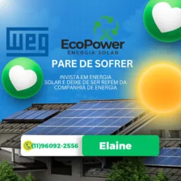 Energia solar Ecopower ♻️(vendas)