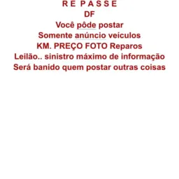 Veículos repasse vc pôde postar