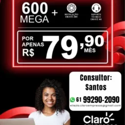 Promoções Internet residencial Claro