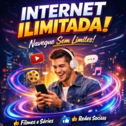 Internet ilimitada usar a vontade Tim e Vivo