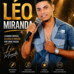 LÉO MIRANDA ( ô garoto bond'más 🔊🎵🎹🎤