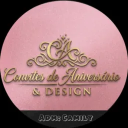 Convites de Aniversário & Design 👑👩‍💻💻