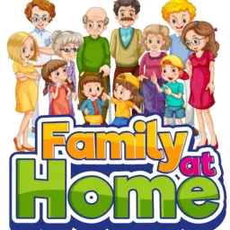 Grupo da família e amigos especiais