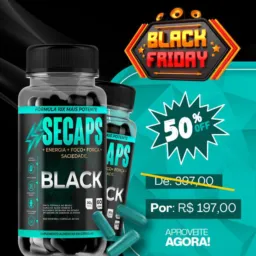 **BLACK NOVEMBER** Secaps Black Emagrecedor 💊