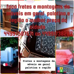 Conserto de roupas/FRETES e montagem e desmontagem de móveis