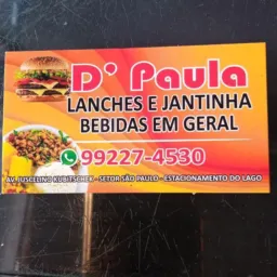 D'Paula Lanches e jantinha divulgações